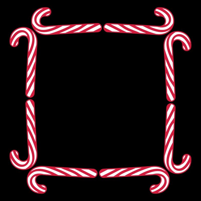 frame shield candy cane delicious candy sugar