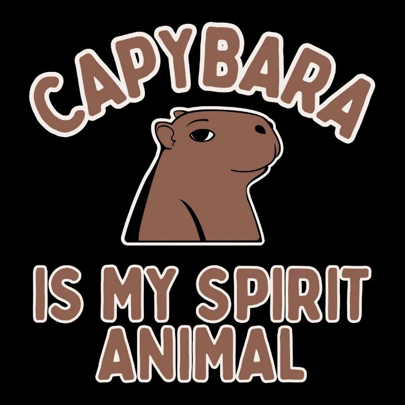 Capybara ist mein Krafttier