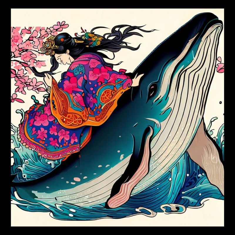 Whale Humpback Whale Japanese