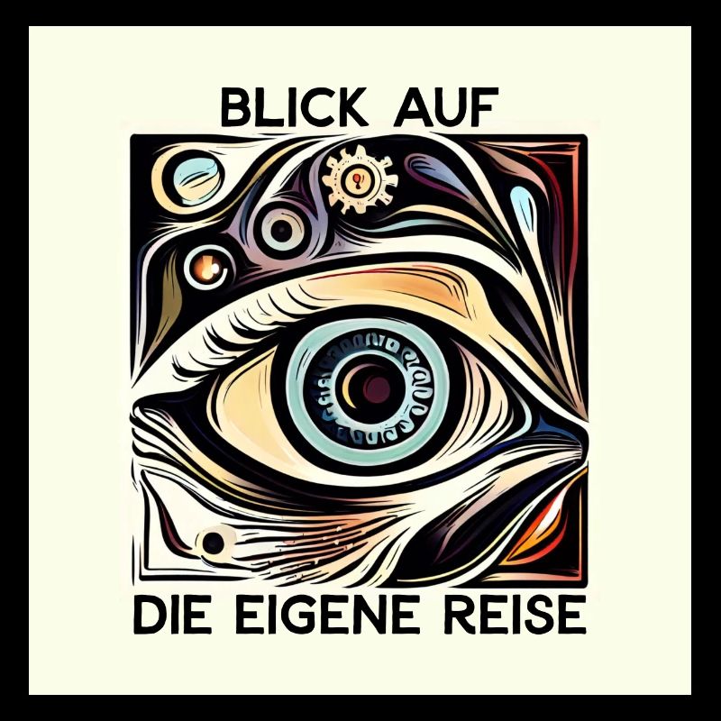 Blick auf die eigene Reise-beige