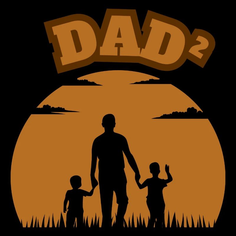 Papa² 2 Fils Marron