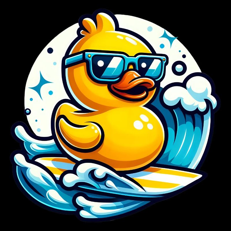 Surf's Up Ducky