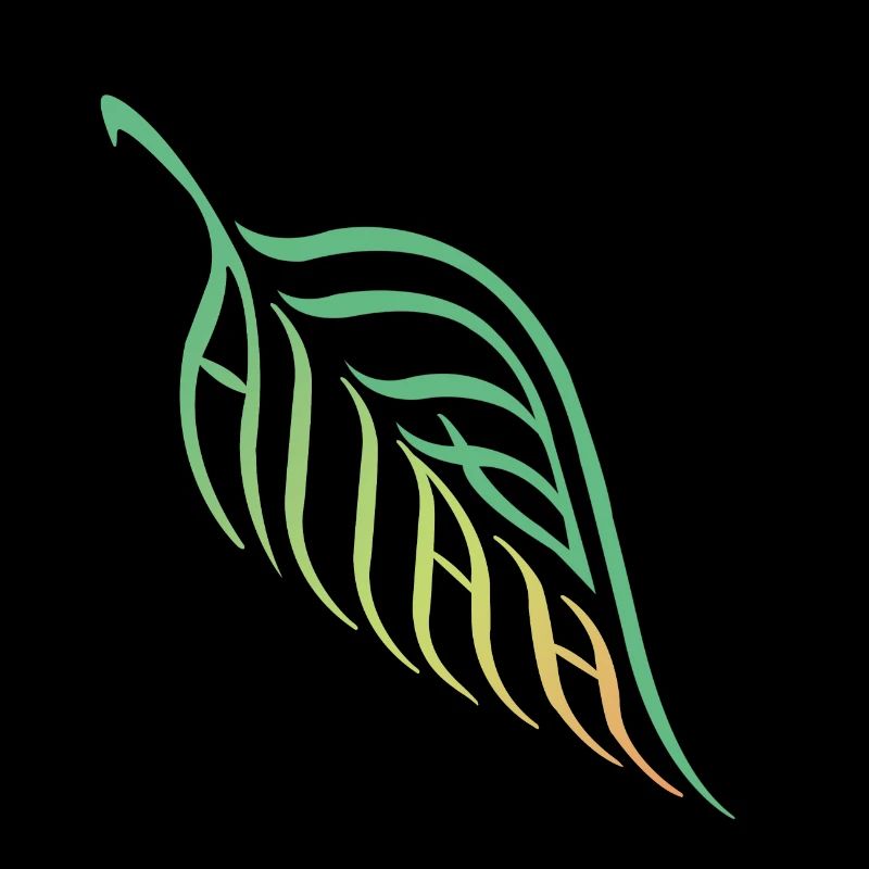 Harmonie de la nature de la feuille d’Allah
