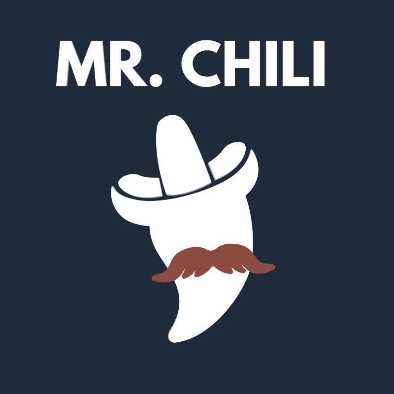 Mr Chili Schnurrbart Sombrero