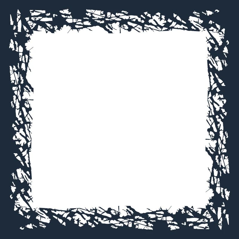 splinter broken border frame scratch cracks