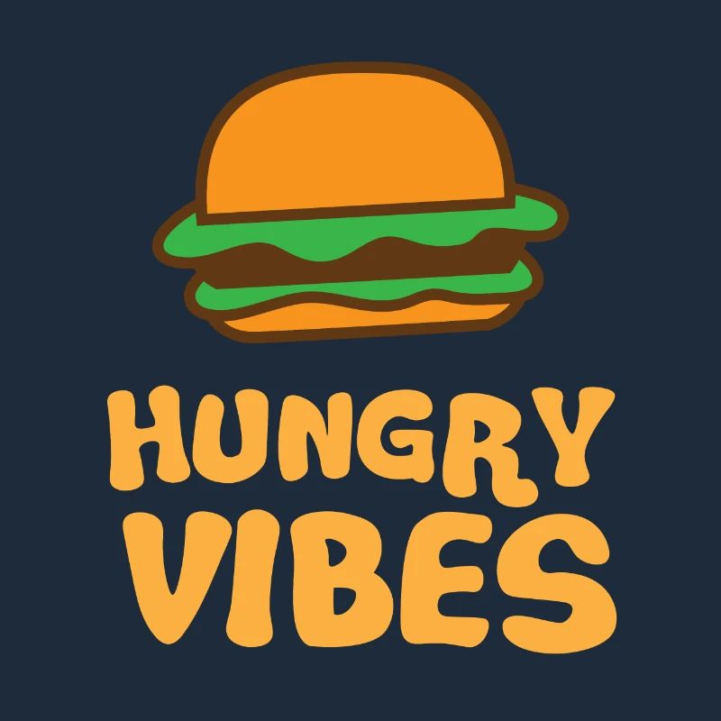 Hungrige Stimmung mit süßem Hamburger