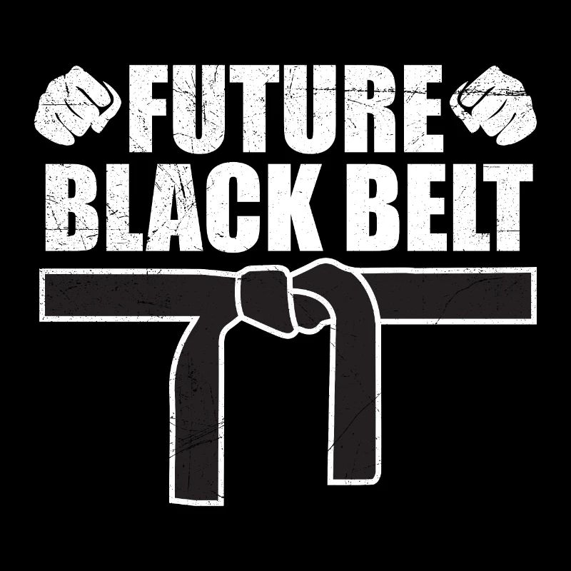 Future Black Belt Martial Arts Lustiges Geschenk