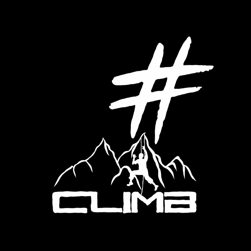# climb Hashtag Klettern Bouldern Wandern Berg 1