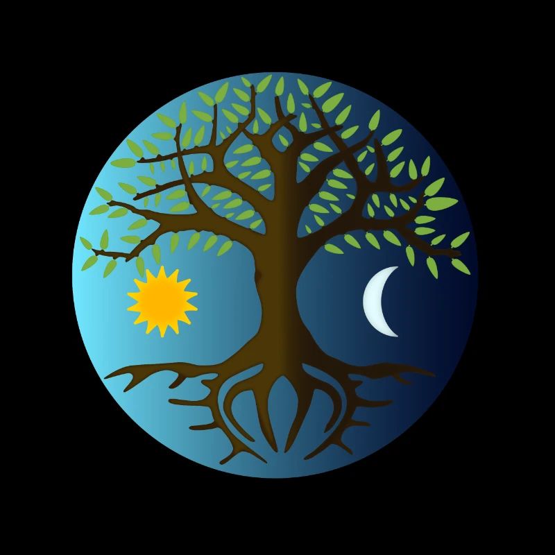 Yggdrasyl World Tree World Ash Mimameid Lärad