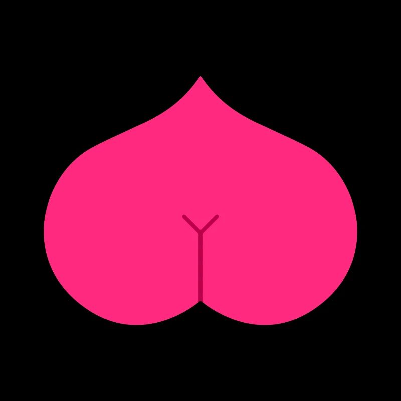 Ass heart butt