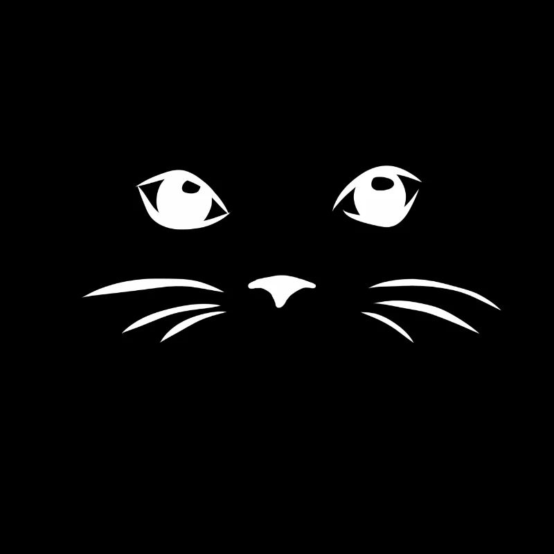 Katzengesicht Katze Mietze Mieze Kater Geschenk