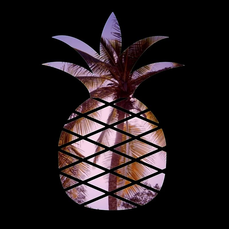 Ananas Palmen Freizeit Sommer