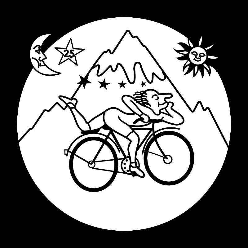 Albert Hofmann LSD 1943 Circle Noir & Blanc