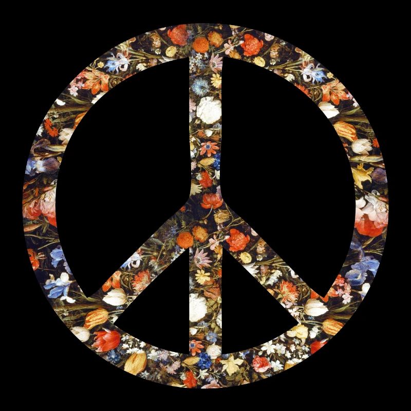 Peacezeichen Friedensbewegung Friedenssymbol Peace