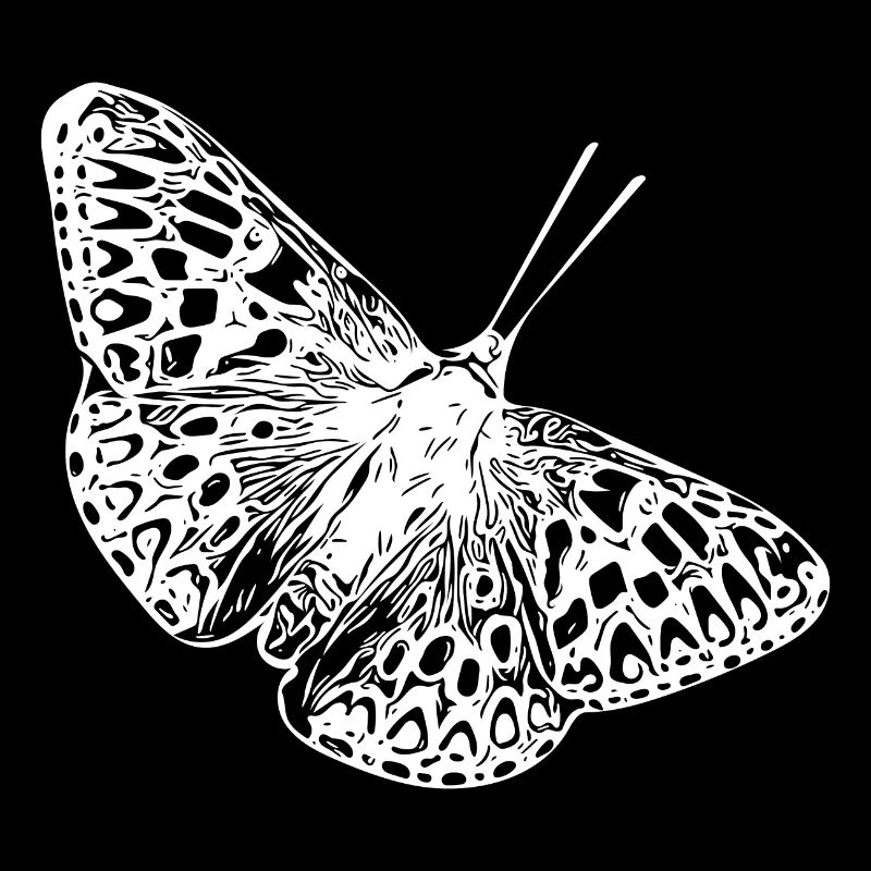 Eleganter Vintage Schmetterling