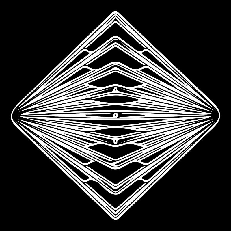 Geometric Vintage Triangle Pattern
