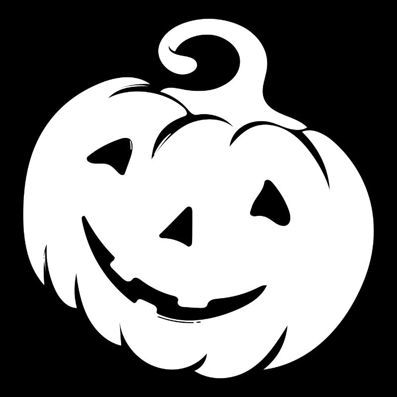 Visage de citrouille - costume effrayant d’Halloween