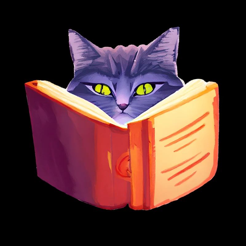 Kater Buch Katze Lesen Kätzchen Bücher Hauskatze