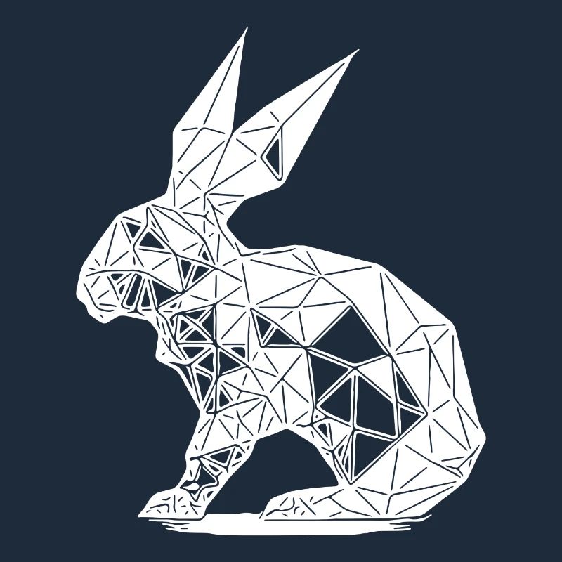 Géométrie Lapin Lignes Géométrie Lapin