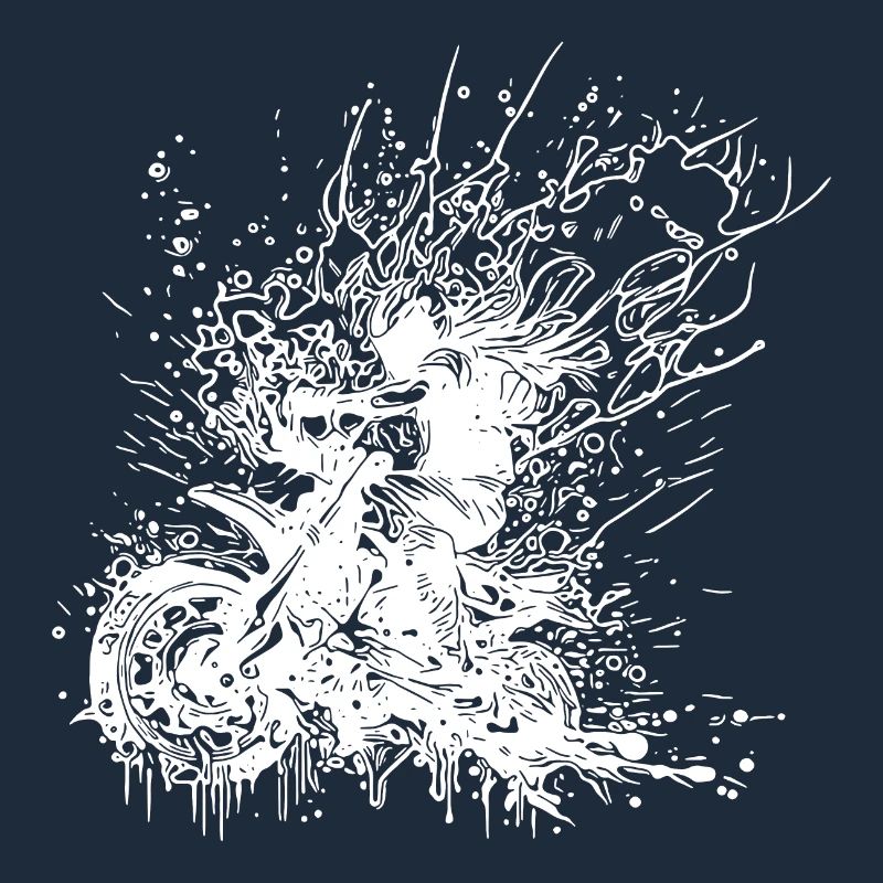 Bikerin Splash Style Off-road Ride