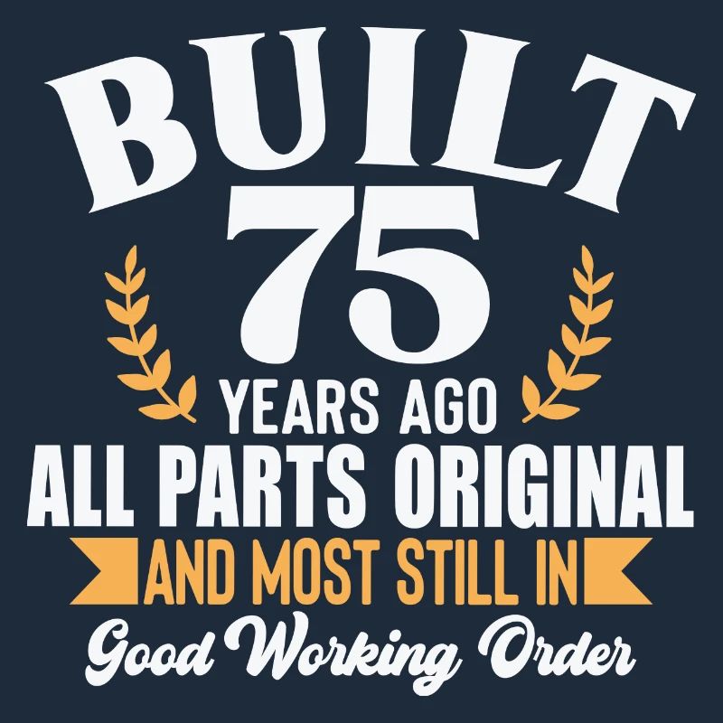 Construit il y a 75 ans...