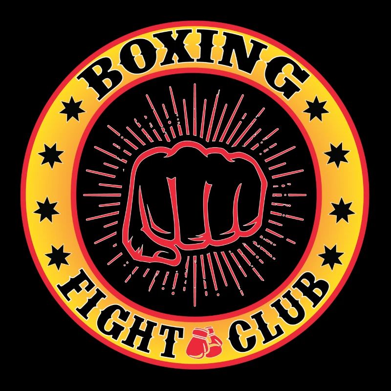 Conception de club de combat de boxe