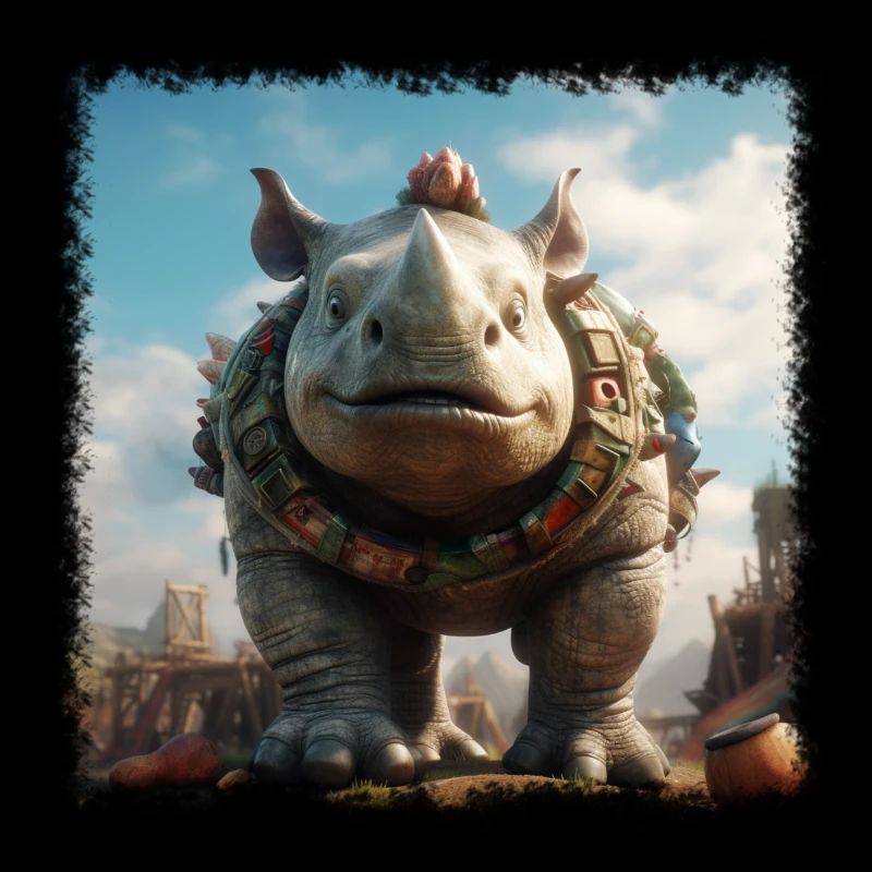 Cooles Nashorn