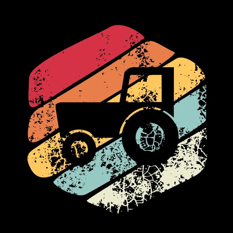Vintage gift tractor