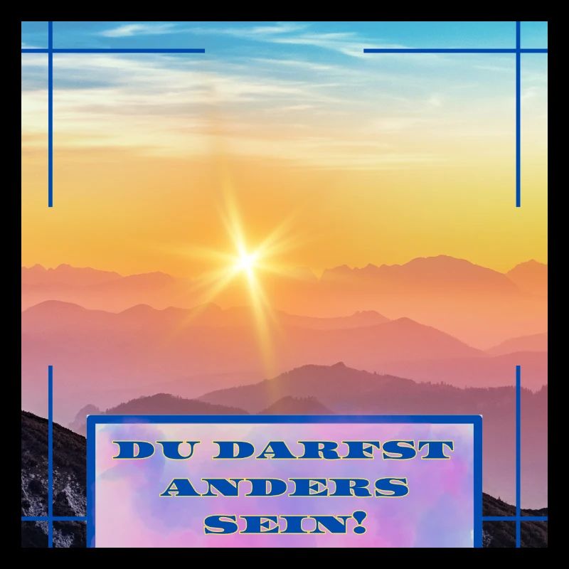 Du darfst anders sein