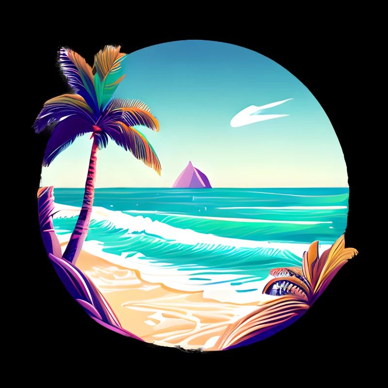 Summer Holiday Palm Beach Palm Islands Island Sun
