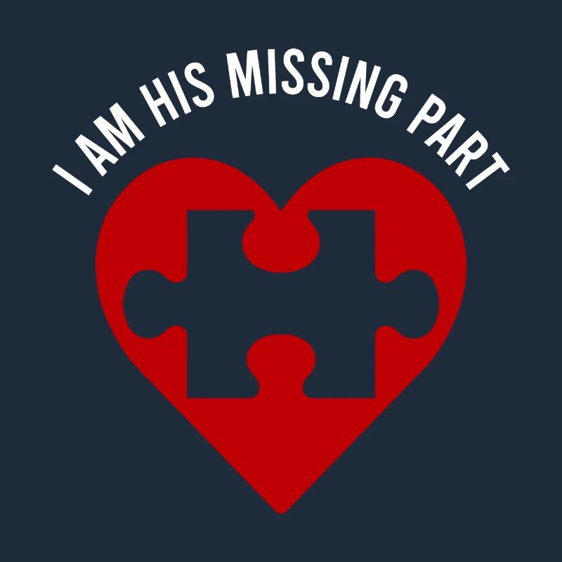 I am his missing part Freundin Ehefrau Paare Gift