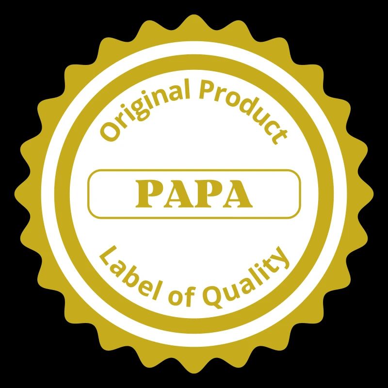 Label de qualité / Papa / Français