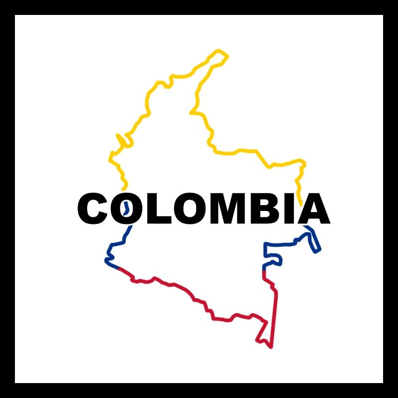 Carte de la Colombie
