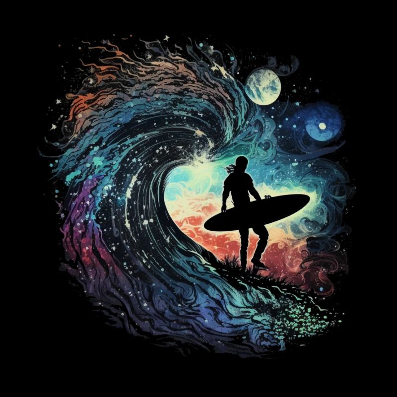 Surfeur dans la galaxie