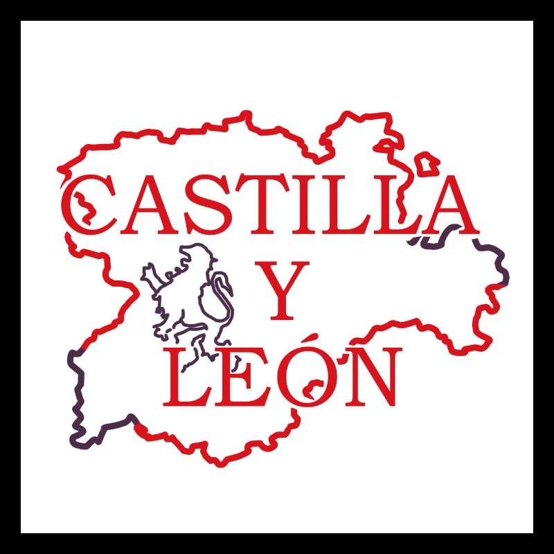 Map of Castile and Leon