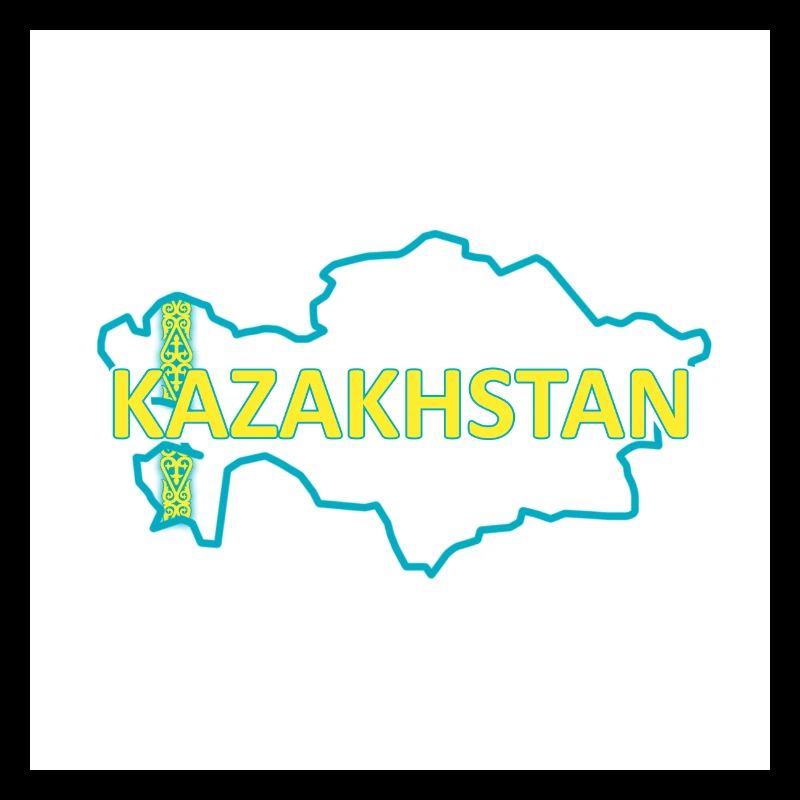 Carte du Kazakhstan