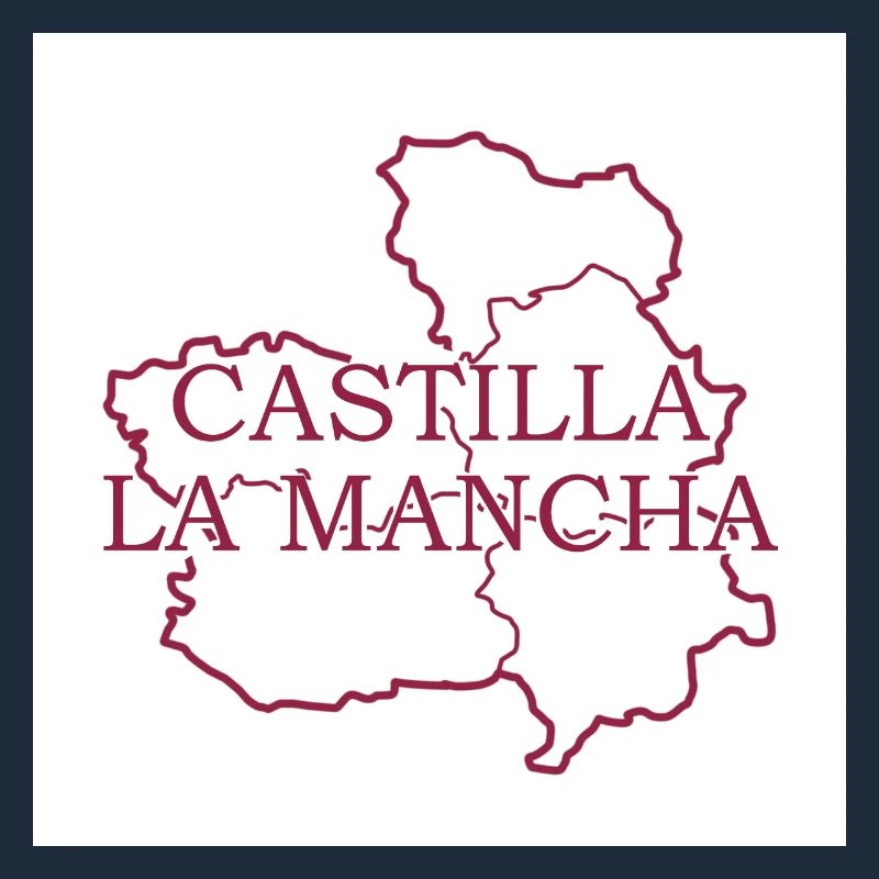 Map of Castilla - La Mancha