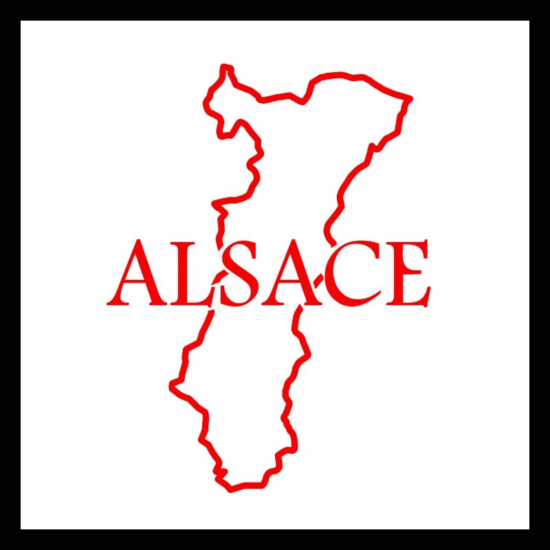 Carte de l’Alsace