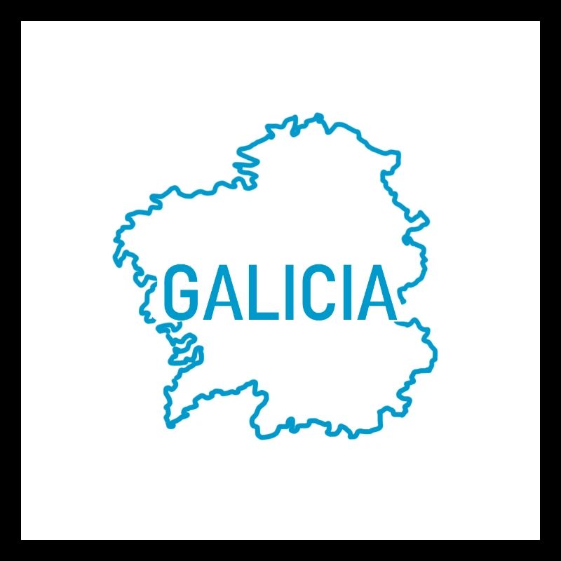 Carte de la Galice