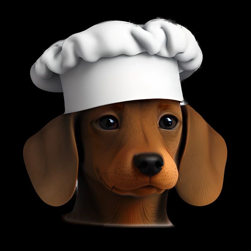 Teckel Restaurateur Chien de cuisine Chiens Teckel Chiot