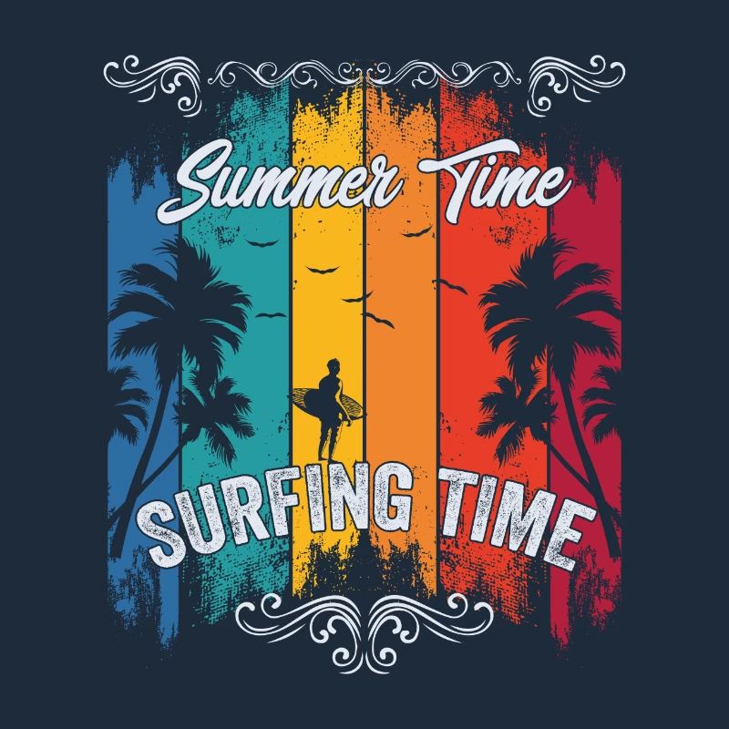 Temps de surf en été