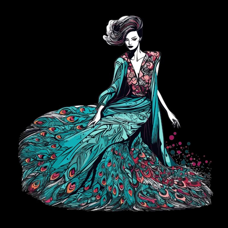 Modedesigner Peacock