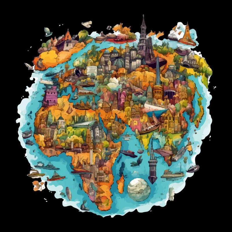 The monuments of the world