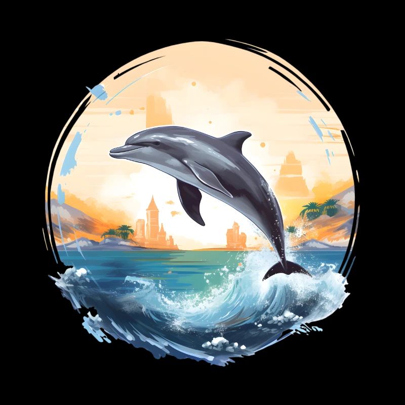Delphin-Sprung