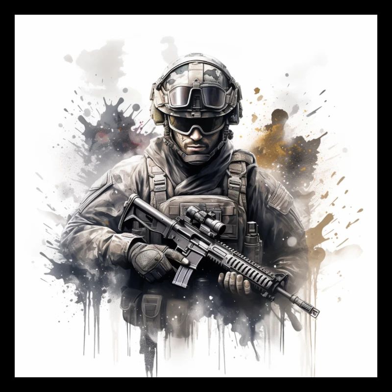 Gaming Art Shooter