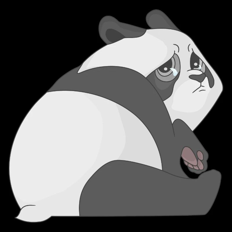 Panda triste