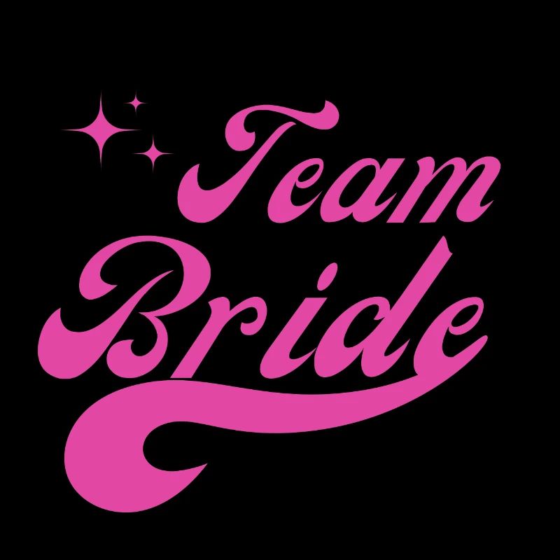 Team Bride pink - Brautgeschenk