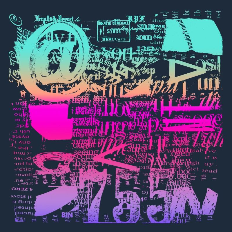 Newspaper Clipps Scrapbook Magazines Alphabet Code