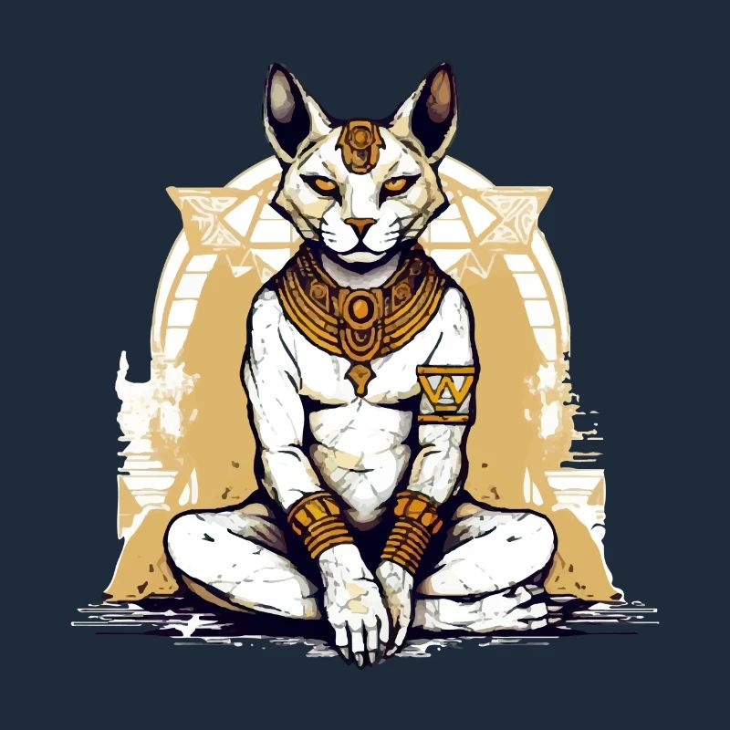 Der ägyptische Katzengott Nr. 3