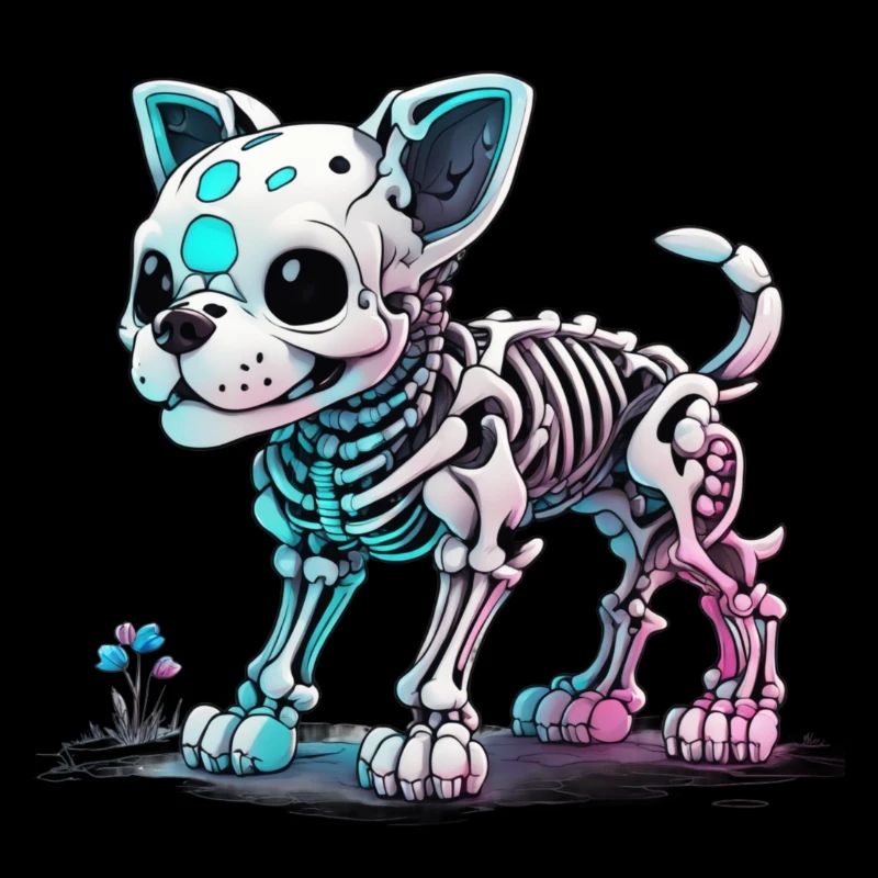 Skelett Hund